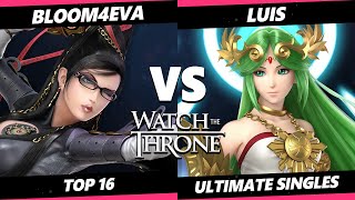 WTT 2023 - Bloom4Eva (Bayonetta) Vs. Luis (Palutena) Smash Ultimate - SSBU Net Worth