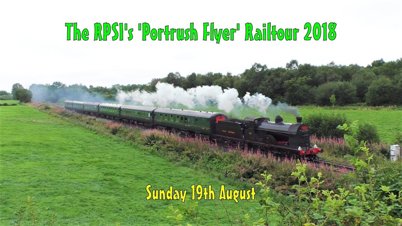 131 on the RPSI's Portrush Flyer railtour (19-8-2018)