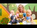 Nicoles Spielzeug Kindergarten - Wir lernen geometrische Formen - Kindervideo
