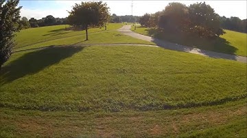 T-copter FPV with Mobius Action camera and crash!!