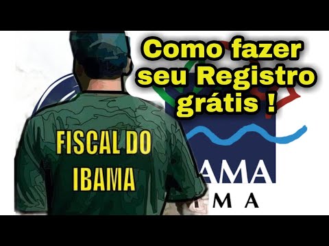 Como Fazer Seu REGISTRO No ibama Grátis ! Sispass