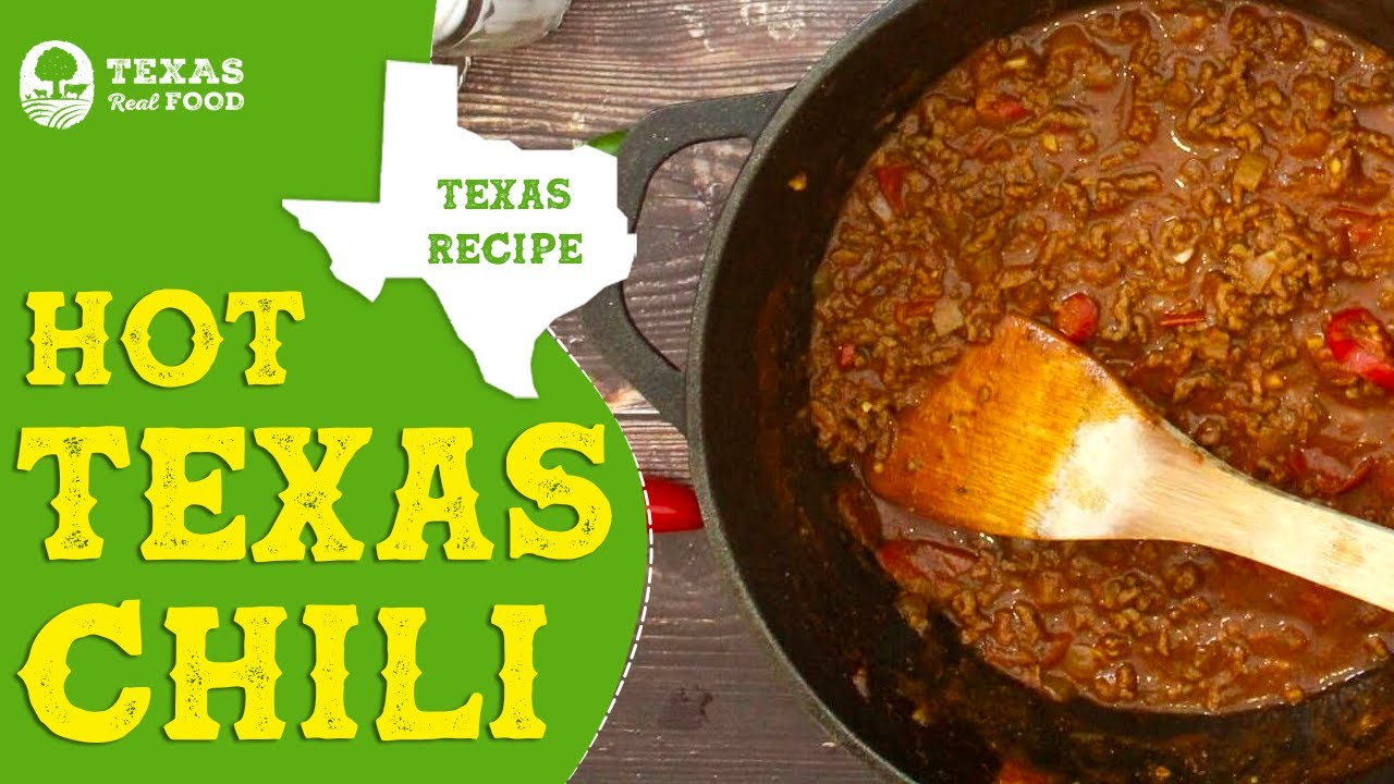 How to Make Texas Chili | No Bean Texas Chili Recipe - YouTube