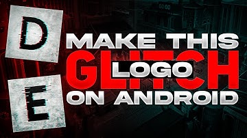 MAKE GLITCH LOGO ON ANDROID | PS TOUCH & PIXELAB | DS EDITZ