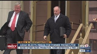 Ex-prosecutor faces sentencing on bribery charge