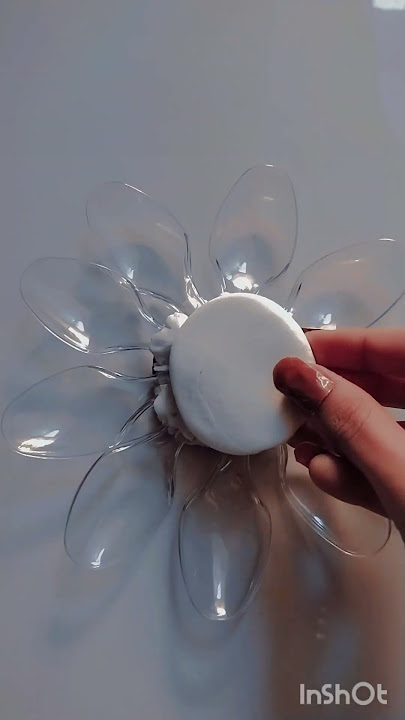 sunflower๐ปDIY with spoon#youtubeshorts #crafter #handmade #diycrafts #yt #crafter #youtubeshorts