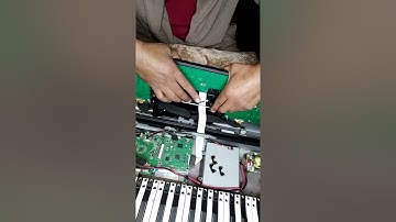 حل مشكلة عدم فتح شاشة korg pa x4