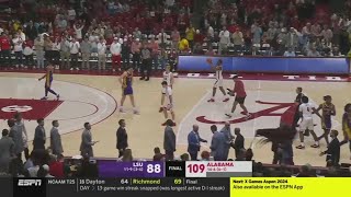 Alabama Crimson Tide vs. LSU Tigers - Game Highlights