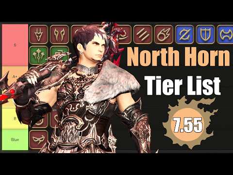 7.55 Tier List | Job Ranking for OC North Horn | FFXIV Dawntrail