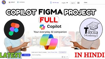 copilot - figma project full hindi | figma projects for beginners | figma project from scratch