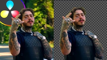 How to ROTOSCOPE / MASK OUT A PERSON in Davinci Resolve and Runway | Tutorial