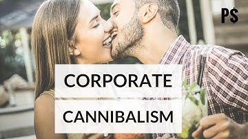 learn what corporate cannibalism is in 2 minutes (animated video) - Professor Savings