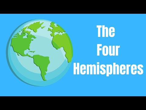 Video: What Continents Are In The Eastern Hemisphere Of The Earth