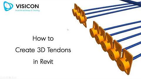 How to Create 3D Tendons in Revit