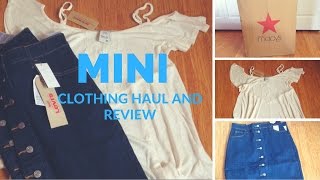 Mini Clothing Haul From Macy's (Levi's Denim Button Down Skirt and American Rag blouse)