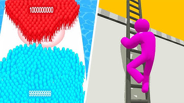 Count Master 🆚Ladder Master Runner🌻🧿🌺🌈Max Levels Walkthrough Android IOS Update Gameplay AF55