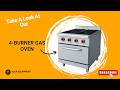 4 Burner Gas Oven