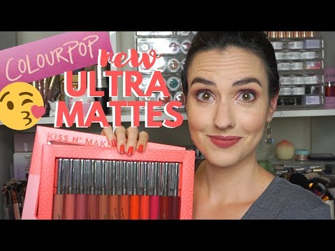 Video: ColourPop Tinjauan Bibir Bercukur Ultra Jam Saya