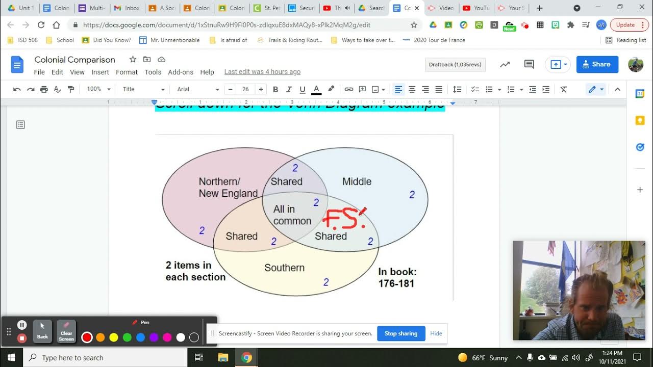 Colonial Venn Diagram Instructions - YouTube