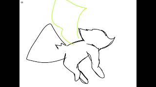 Wolf animation cycle#wolf#procreate#animation