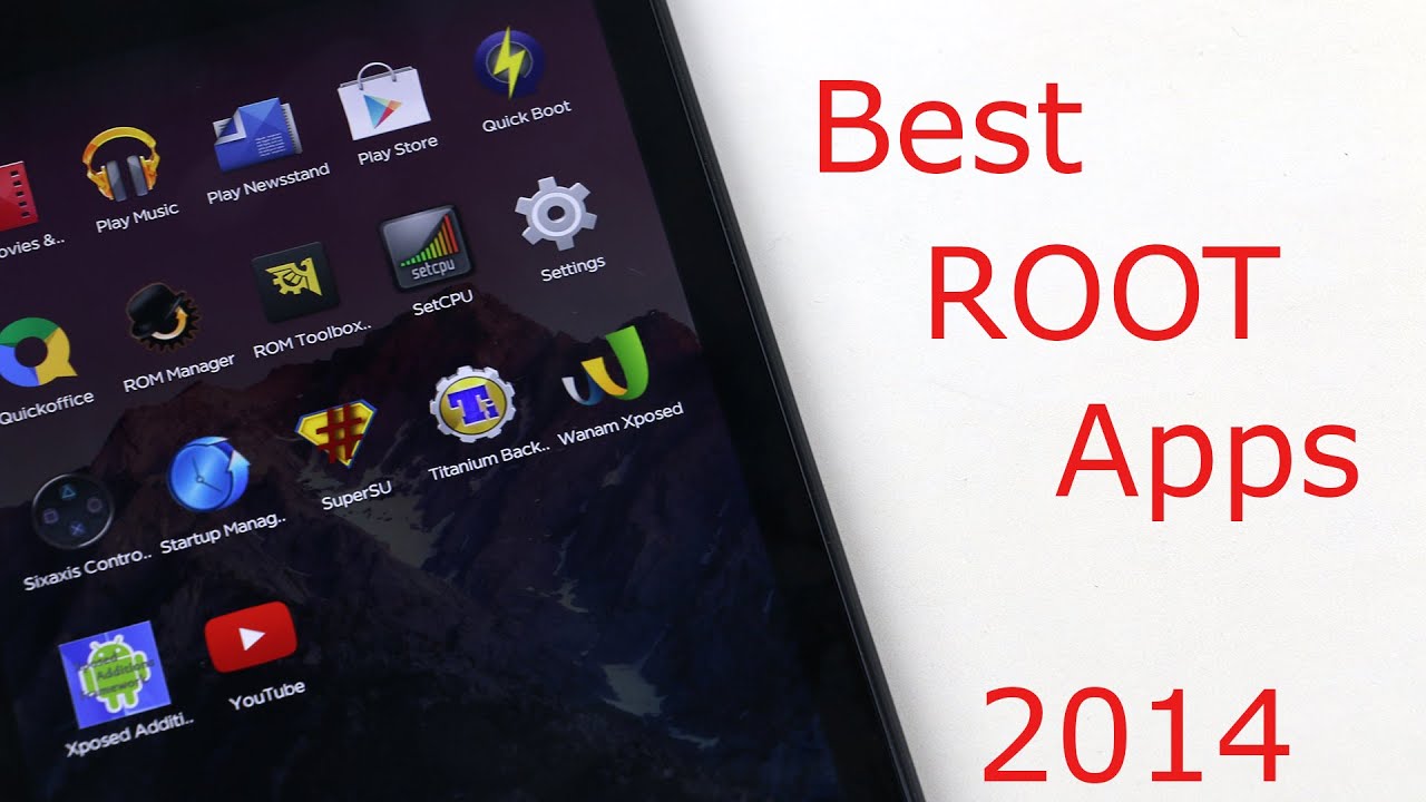 Top 15 ROOT Apps for Android 2014 - Part 1/3 - YouTube