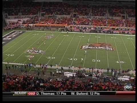 OSU Beavers Brandon Hardin delivers the Special Teams stick of the night vs. USC