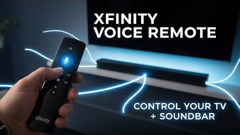 How to Program Your Xfinity Voice Remote to Control TV & Soundbar