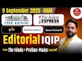 Sunil Abhivyakti Sir's IQIP | Daily UPSC Editorial Analysis – The Hindu, PIB, Indian Express