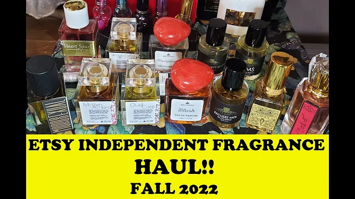 Discover Unique Fragrances: 2022 ETSY Independent Haul!