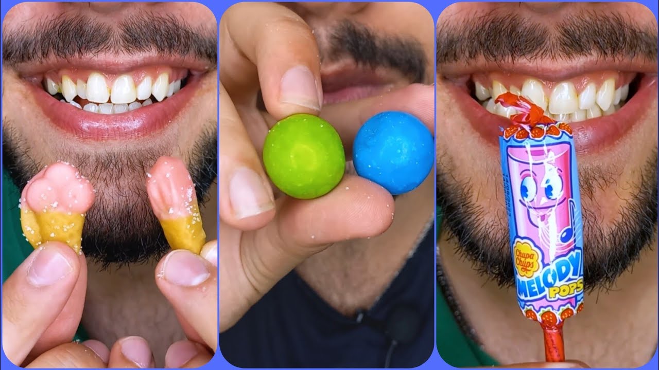 🈂️🔵Gummy Gumball Or Candy Lollipop Lover?! - No Matter, This Satisfying