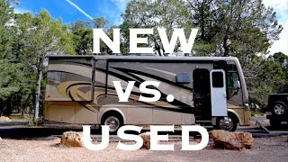 Buying an RV: New vs Used