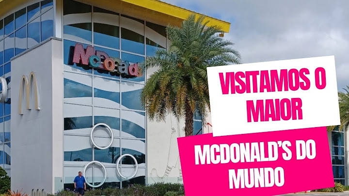 🍟✨ O MAIOR McDONALD’S DO MUNDO — EM ORLANDO! ✨🍟 @uaipellomundo