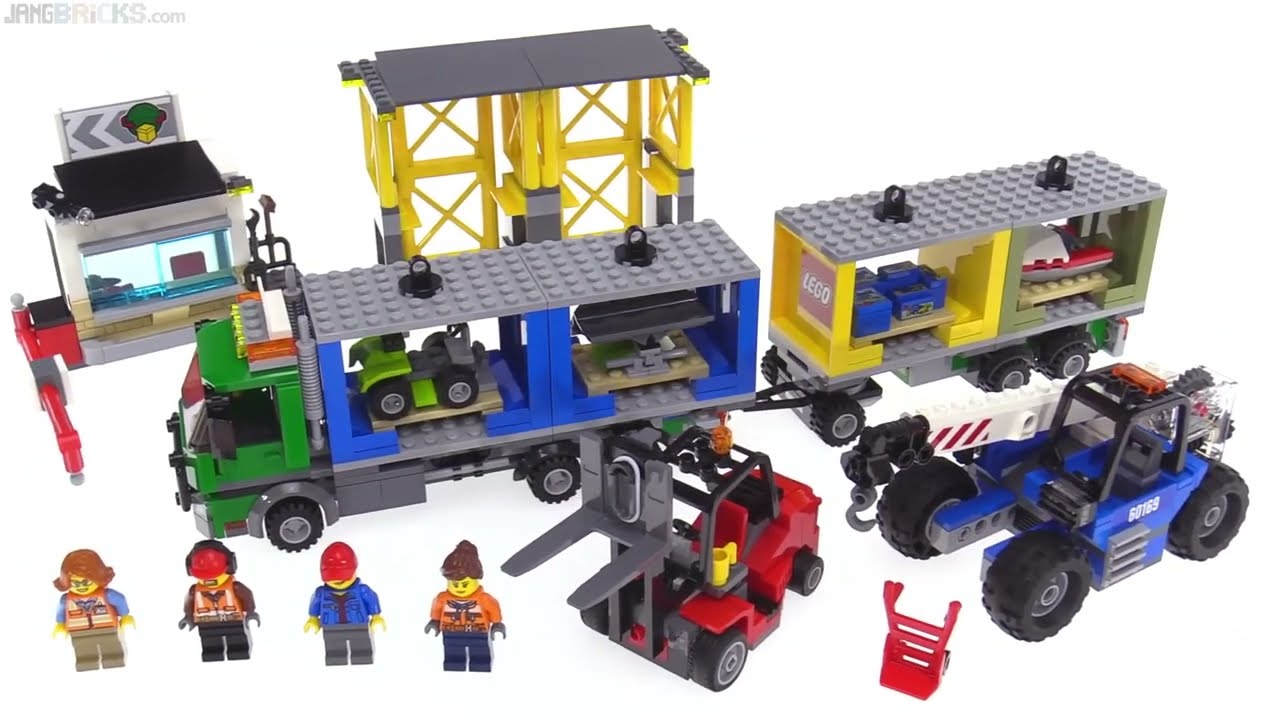 🔄 LEGO City 2017 Cargo Terminal review 🚛 60169 re upload - YouTube