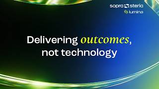 Details Sopra Steria Lumina: AI-Powered business transformation at scale Update