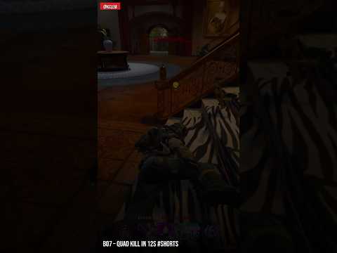BO7 – quad kill in 12s #Shorts