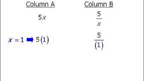 GRE Math Example - Quantitative Comparison - Arithmetic and Fractions - 11