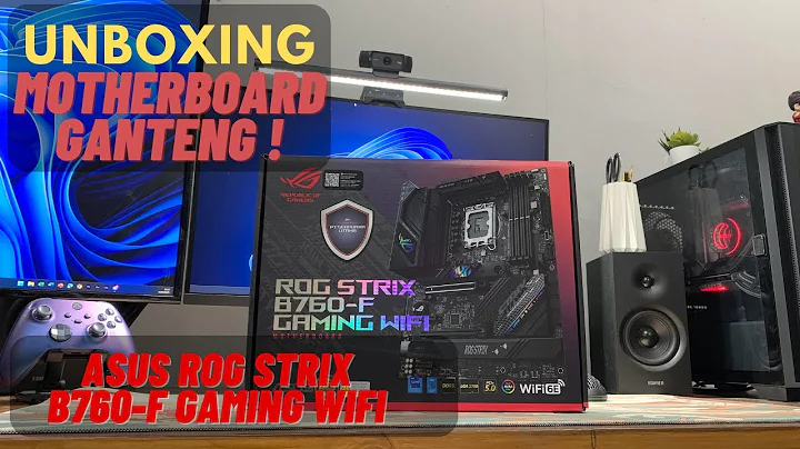 Unbox and Explore: Asus ROG B760F Gaming WiFi Motherboard