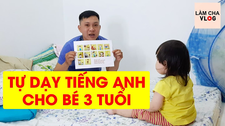 Phương pháp dạy học cho bé 3 tuổi