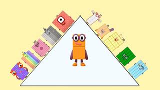 Numberblocks 1 and 2 | Additional for kids | Maths fo kids | add 10 to 100 by climbing the pyramid