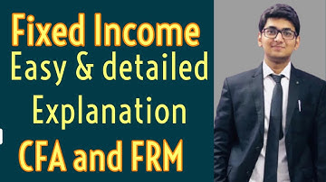 2021 Exam | Lecture 1| Fixed Income Basic Concept easy Explanation | Practical | RBei | CFA and FRM
