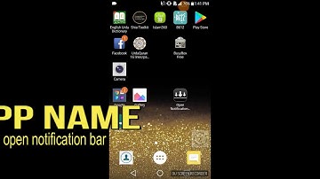how to fix notification bar not sliding LG G3