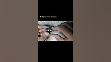 How to make 9V battery Connector using old 9V battery