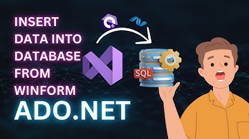 Insert User Registration Data into SQL Database From a  C# WinForms | ADO.NET Tutorial.