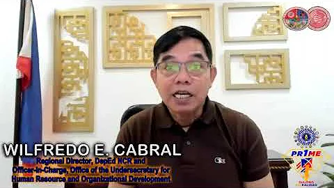 Message of DepEd Regional Director Wilfredo E. Cab...