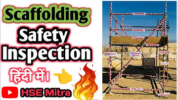 Scaffolding Safety || All About Scaffold In Details || Types of Scaffold/Clamp/Bracing/Safety Net