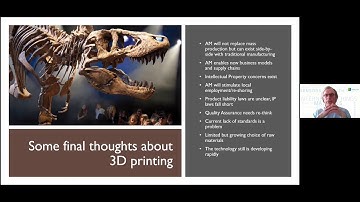 The Disruptive Effects of 3D printing on Supply Chains & Business Models