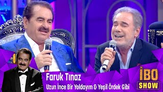 Faruk Tınaz, ''Uzun İnce Bir Yoldayım'' ve ''Yeşil Ördek Gibi'' isimli türküleri seslendiriyor. Resimi