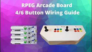 Rpeg Arcade Board Wiring 4/6 Button Guide