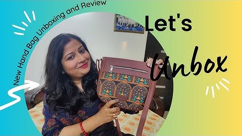 Zouk Sling Bag | RoyalIndian Peacock Motif Sling Bag Stylish Vegan Leather, Handicraft Fabric