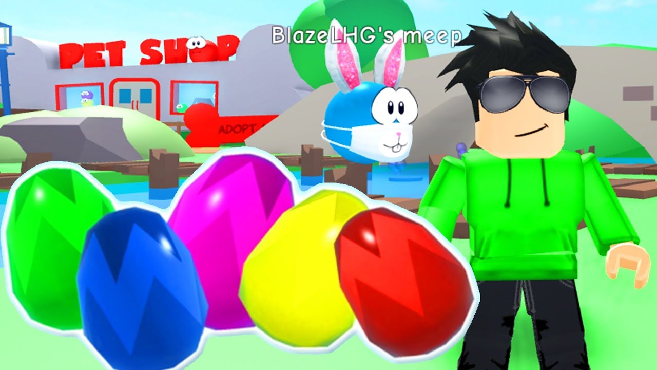 Roblox Meep City Easter Egg Hunt Youtube