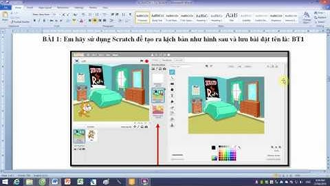 Scratch - Bài tập 1 - BT chuyển động